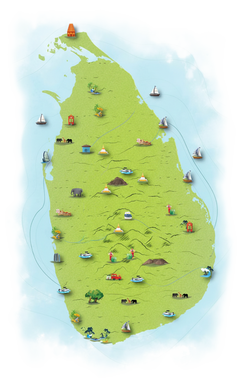 Sri Lanka Map